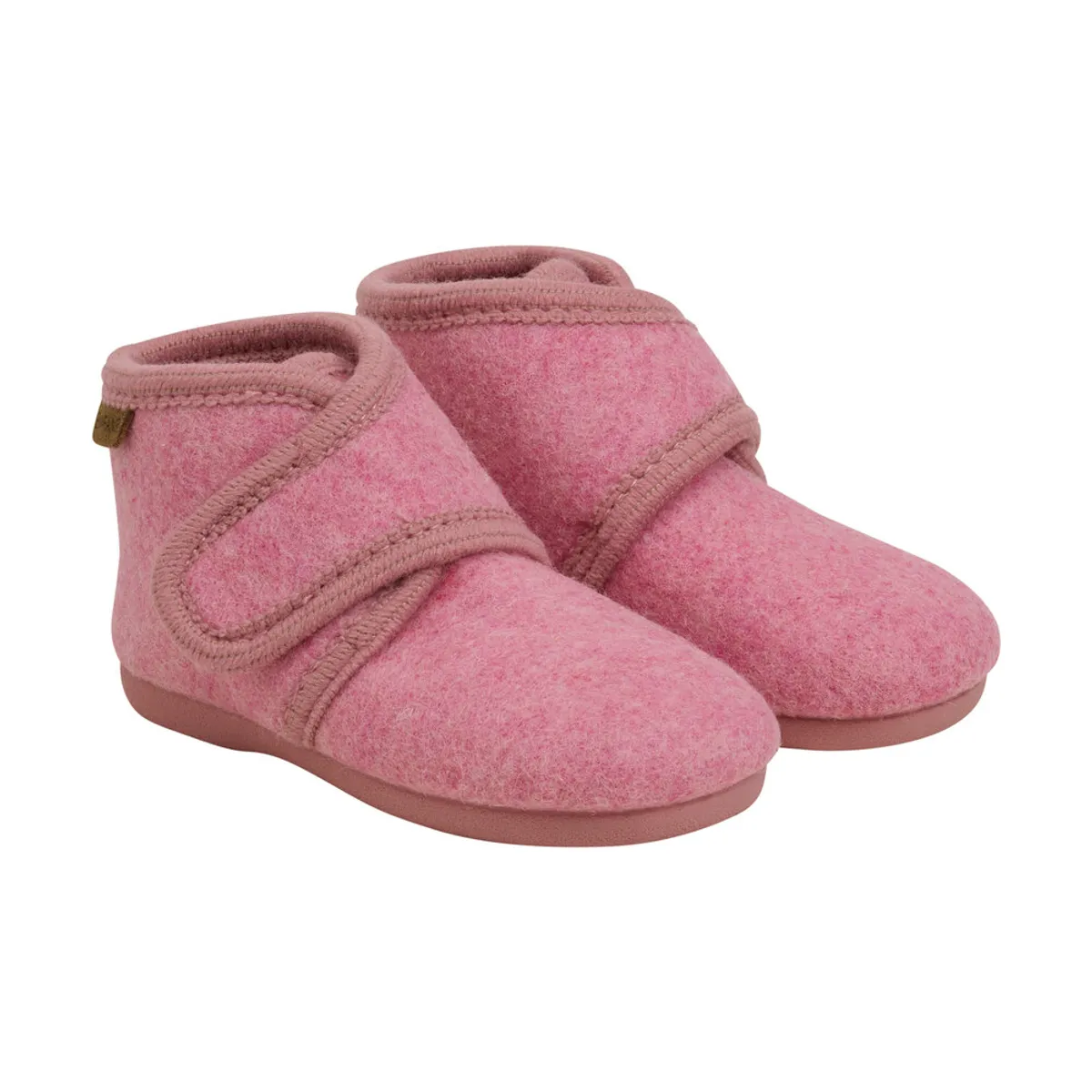 Uldhjemmesko velcro - Wild Rose - 21