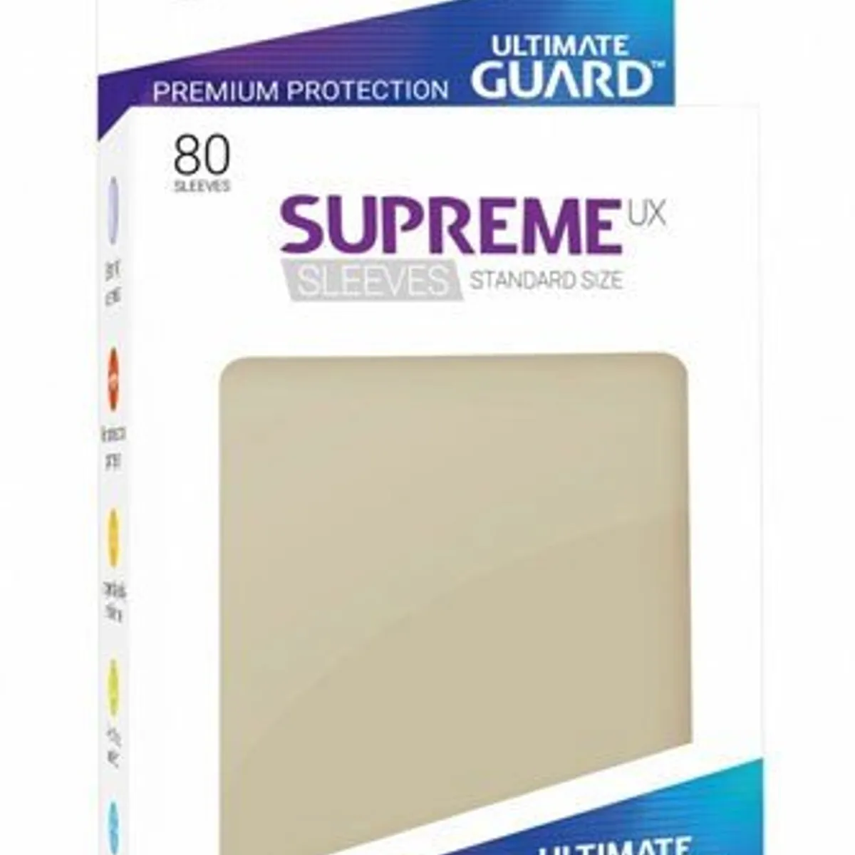 Ultimate Guard Supreme UX Sleeves (Lommer) Standard Size Sand (80)