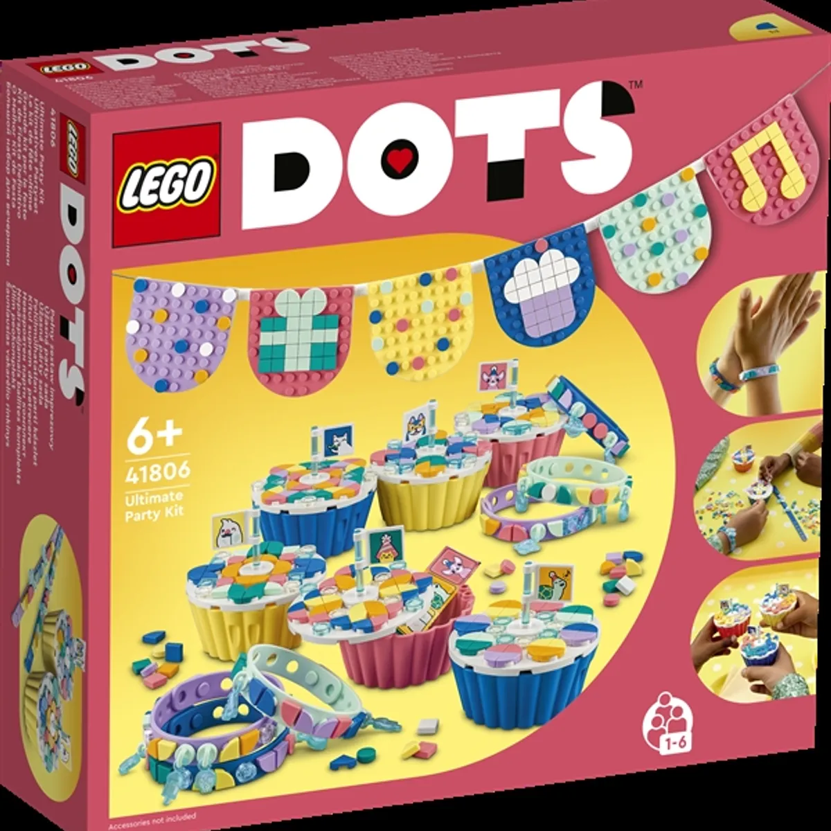 Ultimativt partysæt - 41806 - LEGO DOTS