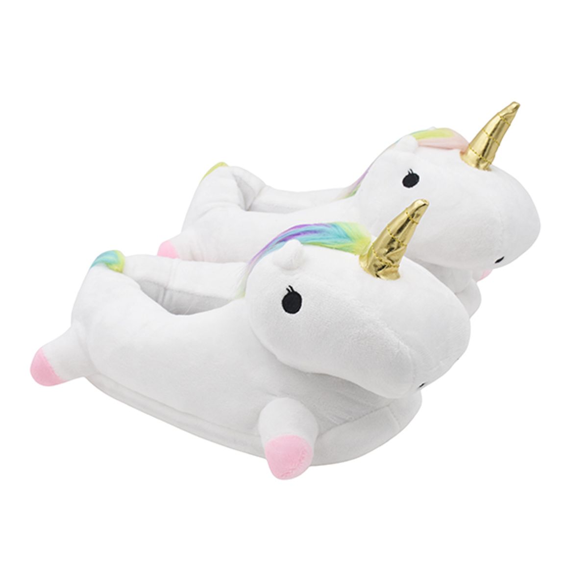 Unicorn slippers, onesize