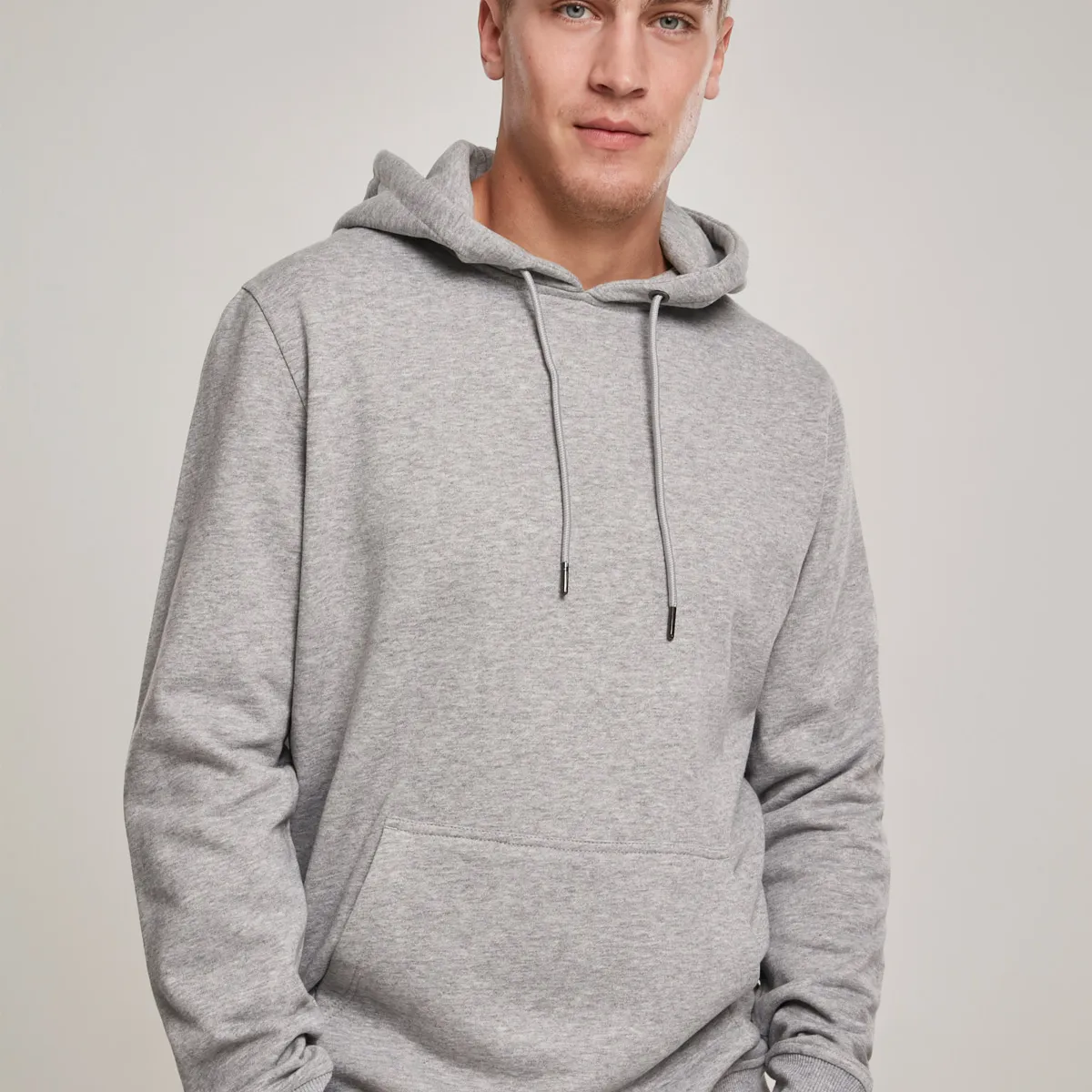 Urban Classics Basis Hoodie Grå