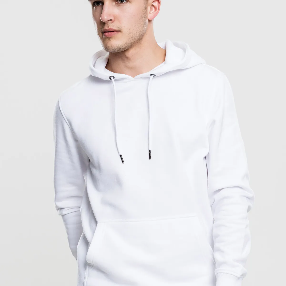 Urban Classics Basis Hoodie Hvid