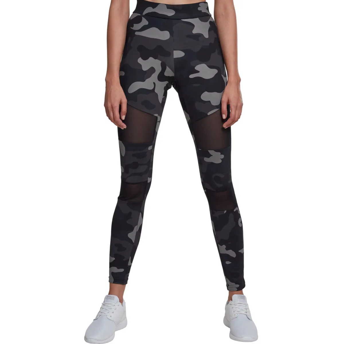 Urban Classics Camouflage Leggings m. Mesh Dark Camo