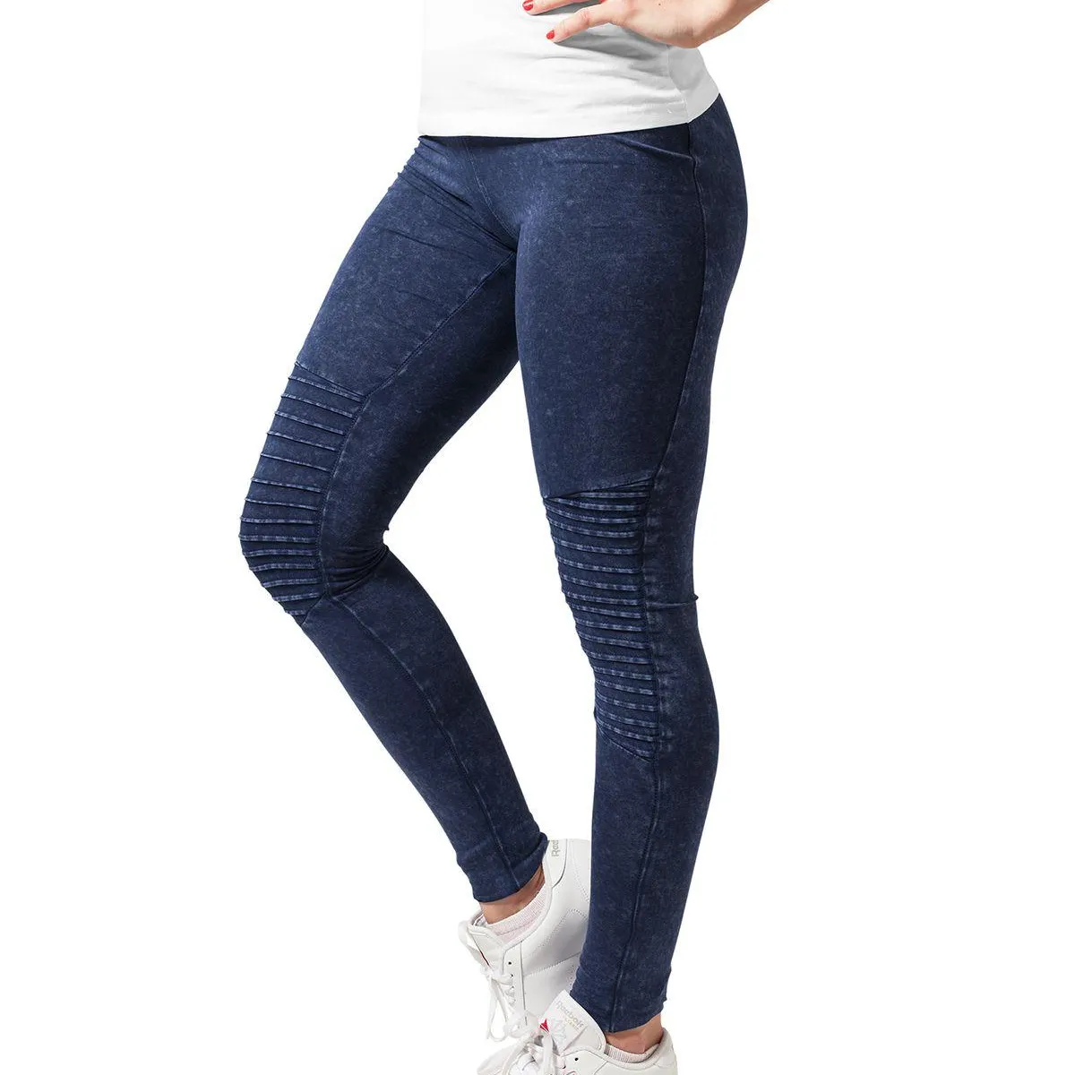 Urban Classics Denim Jersey Leggings indigo