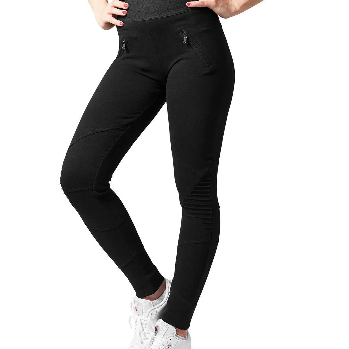 Urban Classics Leggings High Waist Sort/Sort