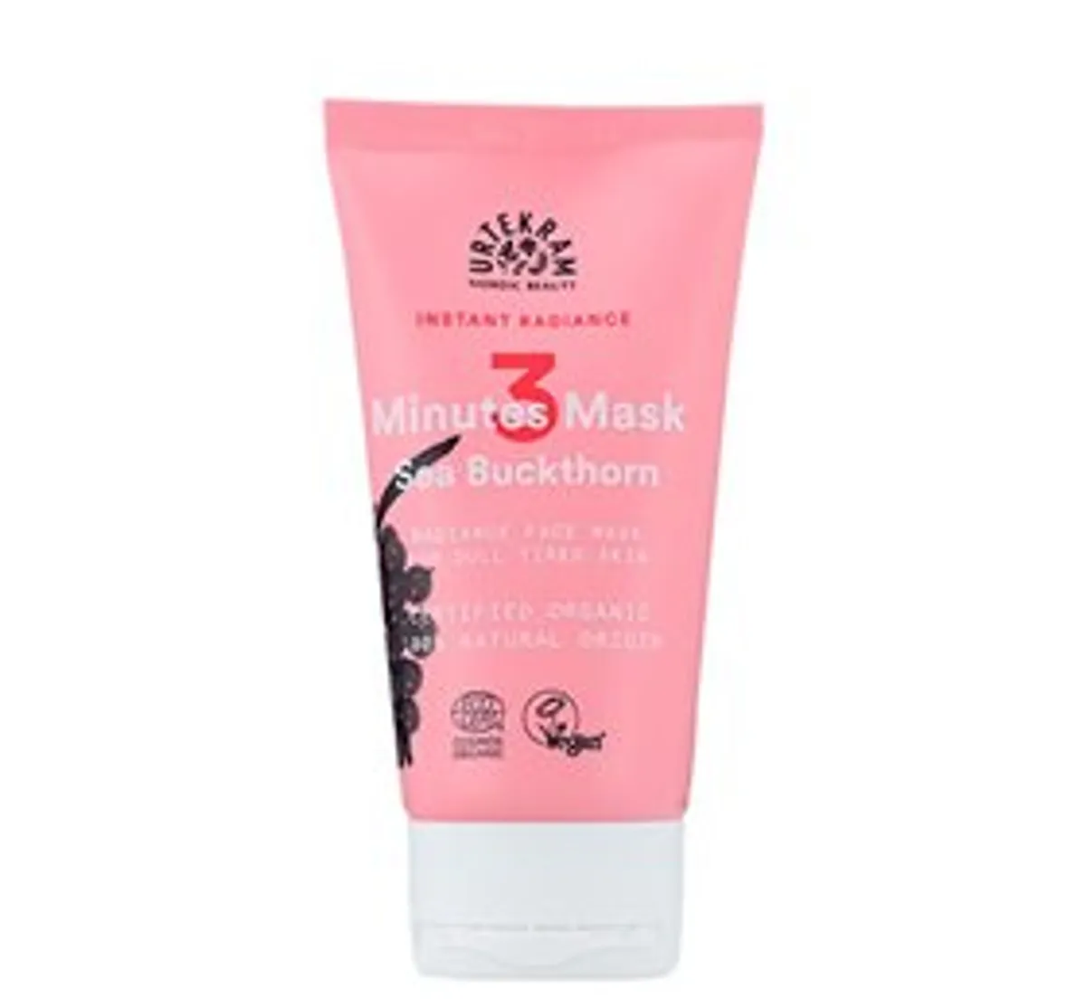 Urtekram Radiance 3 minutes Face Mask &bull; 75ml.