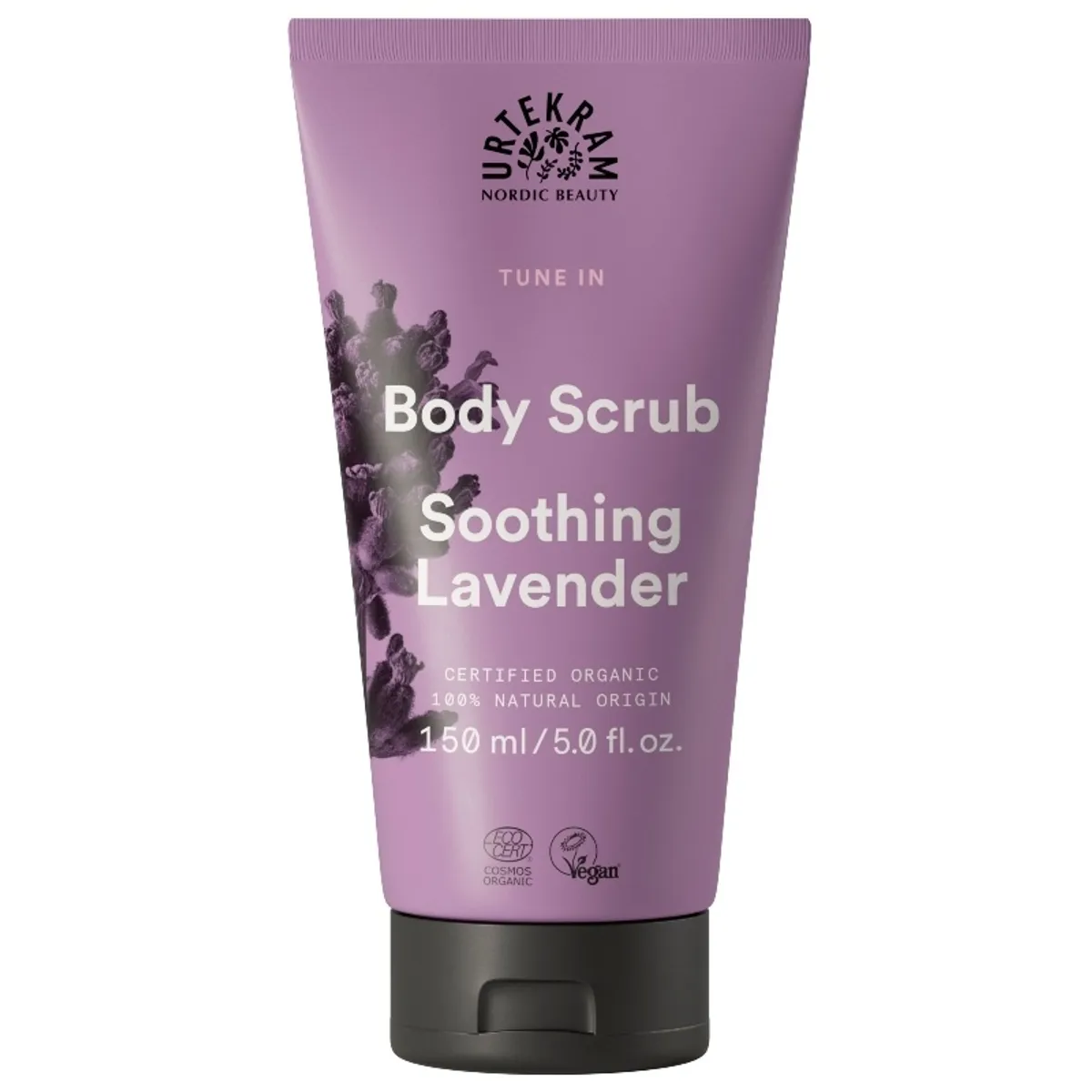 Urtekram Tune In Body Scrub Soothing Lavender 150 ml