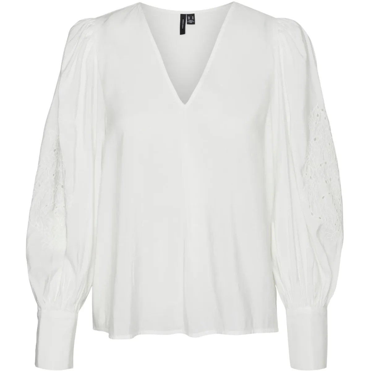 VERO MODA dame bluse VMSANI - Snow white