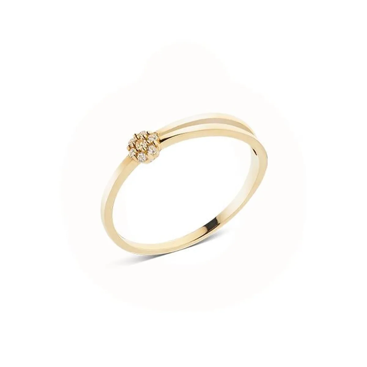 Vibholm Guld - Ring med zirkonia 9 kt. KR1155