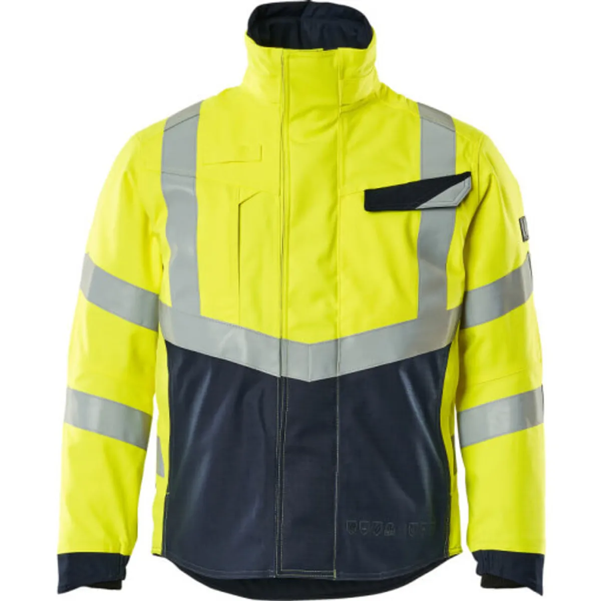 VINTERJAKKE,2XL,HI-VIS GUL/MØR