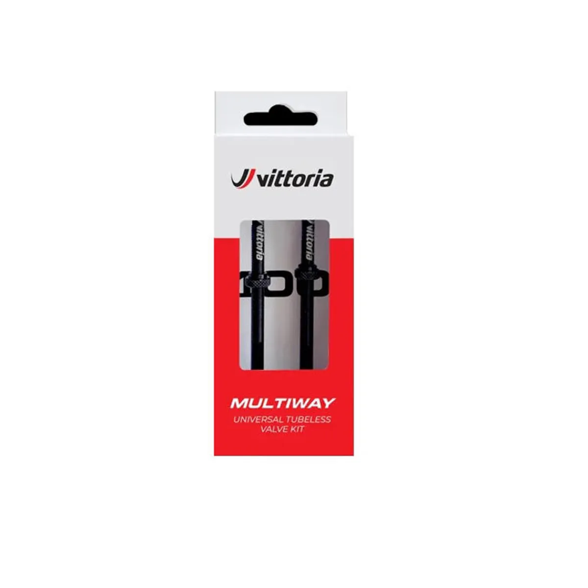 Vittoria - Tubeless ventiler - 40 mm lange - 2 stk - Sort