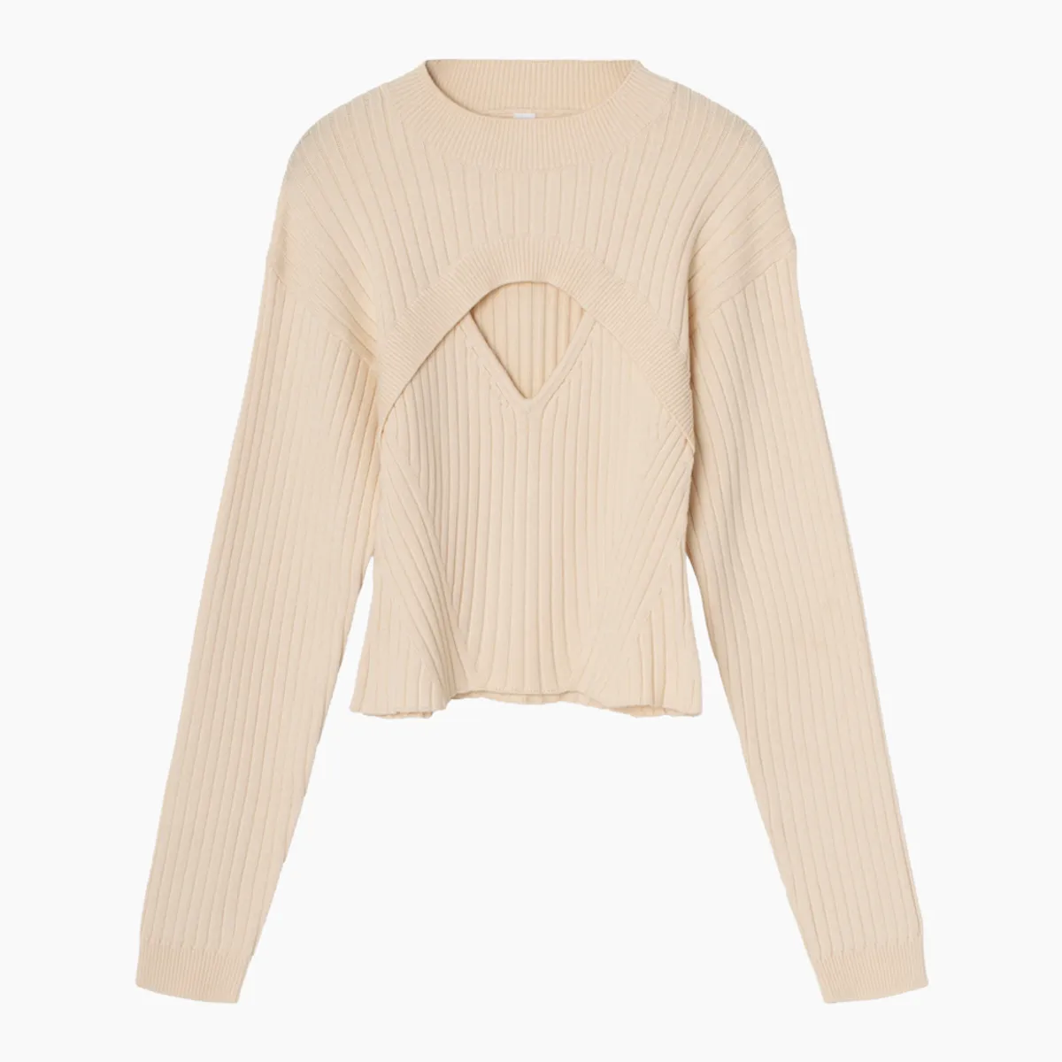 VivianRS Knit Blouse - Creme - Résumé - Creme XS