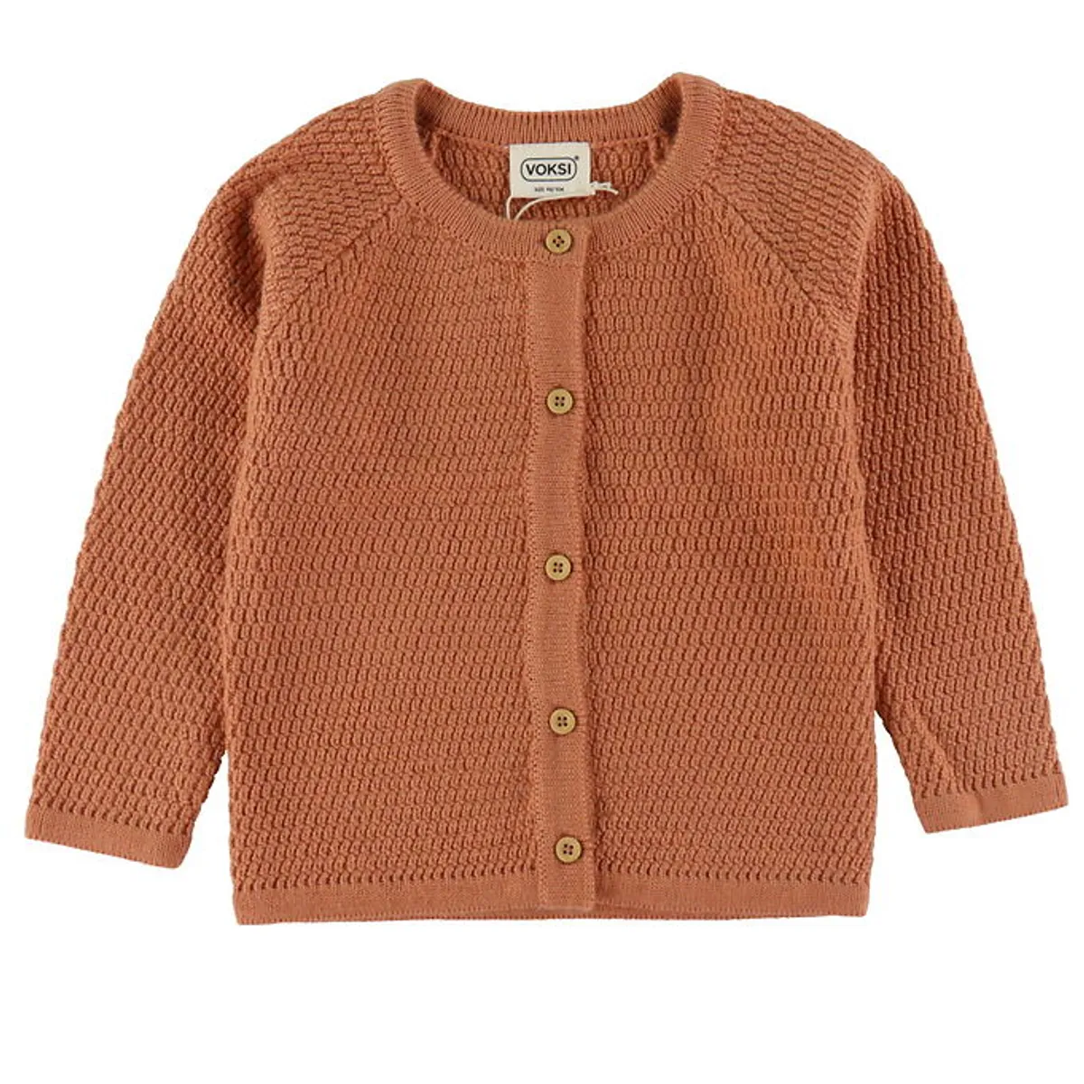 Voksi Cardigan - Uld - Sandstone Peach