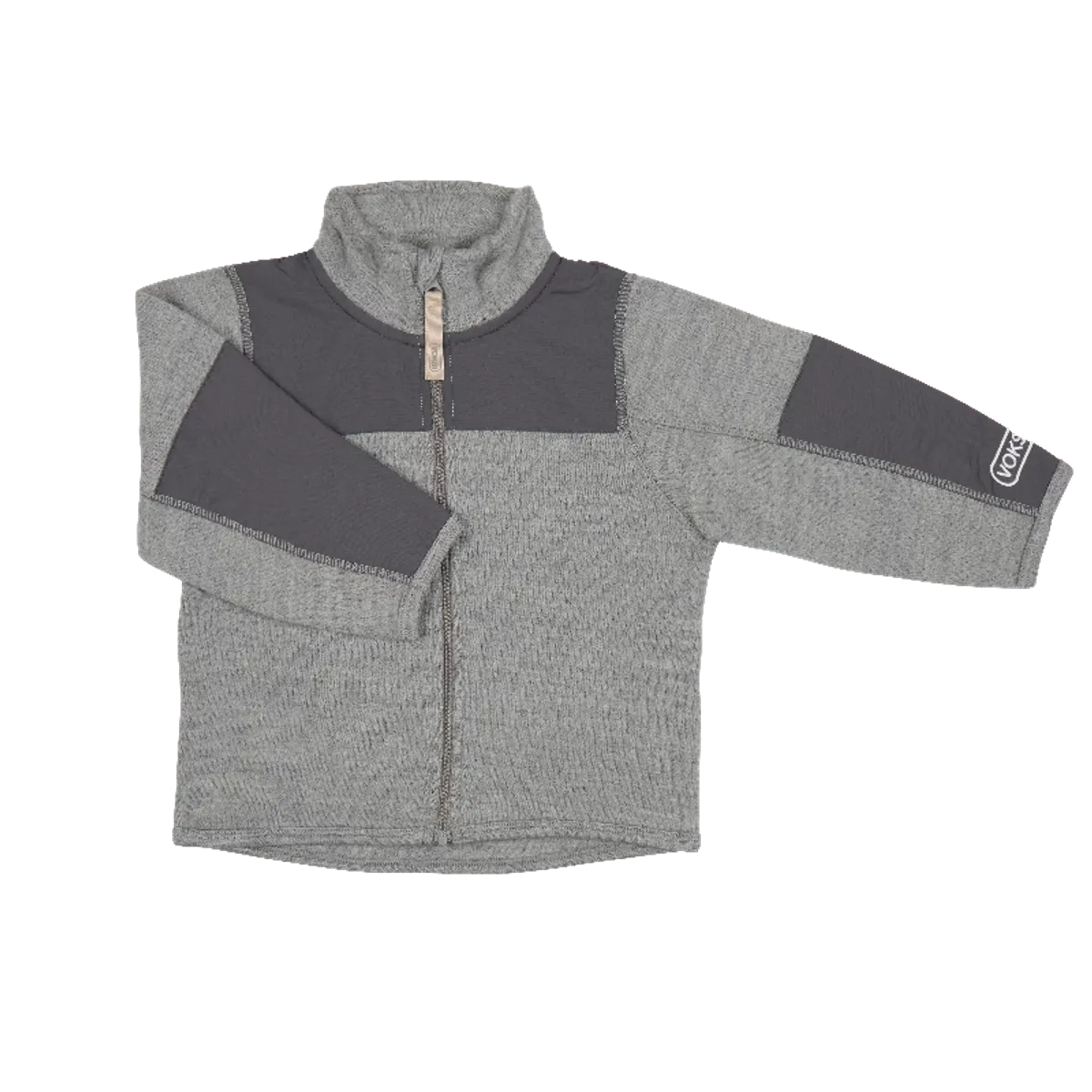 Voksi ® Wool Jacket Fleece - Melan Grey