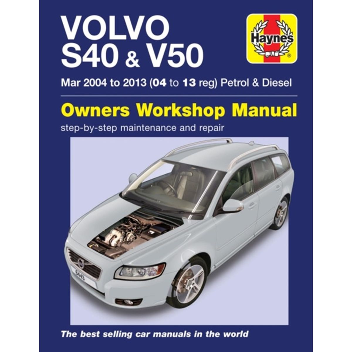 Volvo S40 & V50 Petrol & Diesel (Mar '04-'13) Haynes Repair Manual