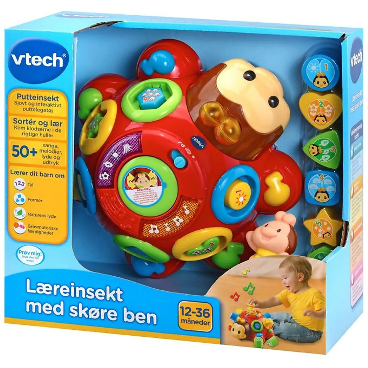 Vtech Aktivitetslegetøj - Læreinsekt Med Skøre Ben - Dansk