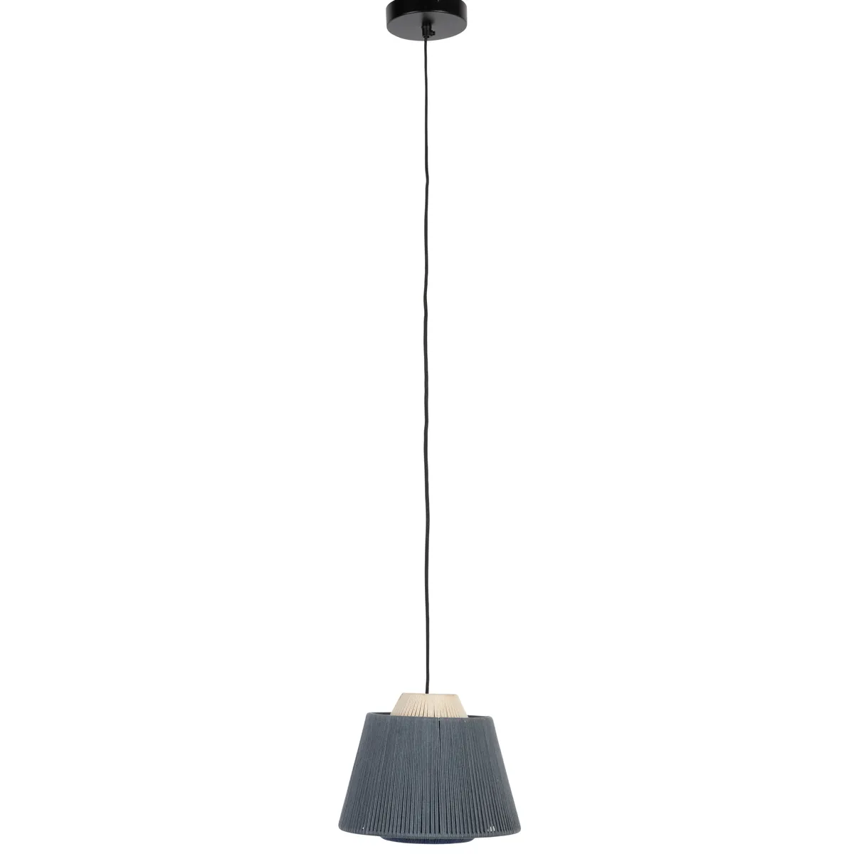 WHITE LABEL LIVING Yumi loftlampe - blå polyester