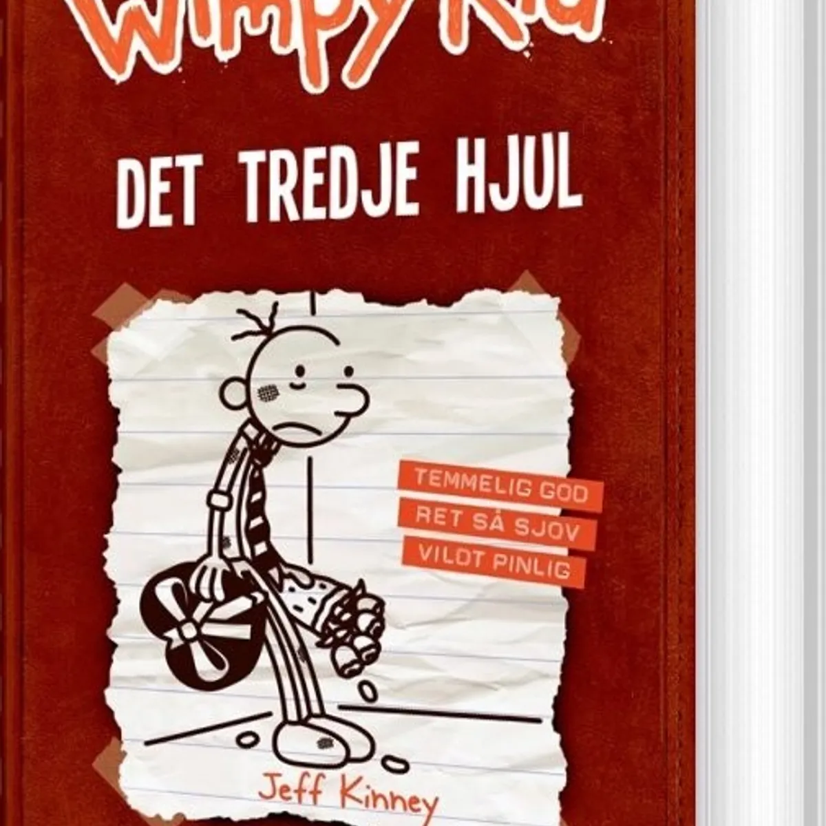 Wimpy Kid 7 - Det Tredje Hjul - Jeff Kinney - Bog