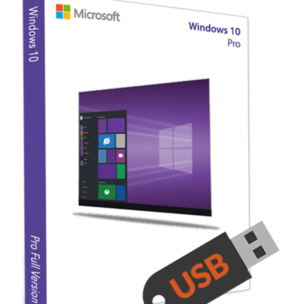 Windows 10 Professionel USB Uden Licens