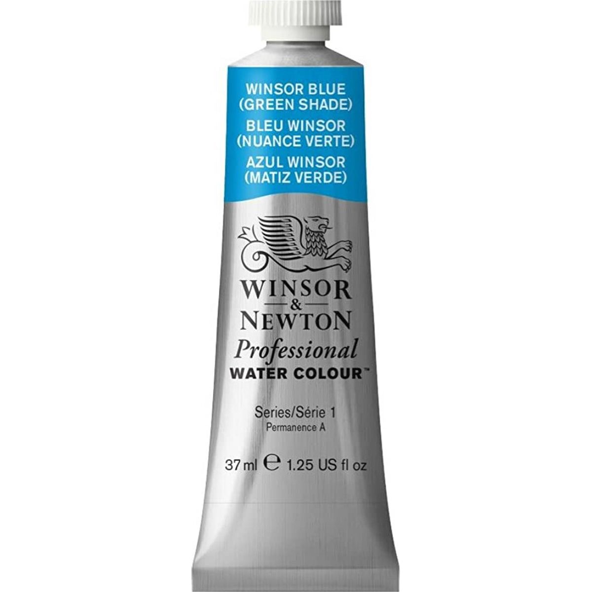 Winsor & Newton - Akvarelfarve - Winsor Blue Green Shade 37 Ml