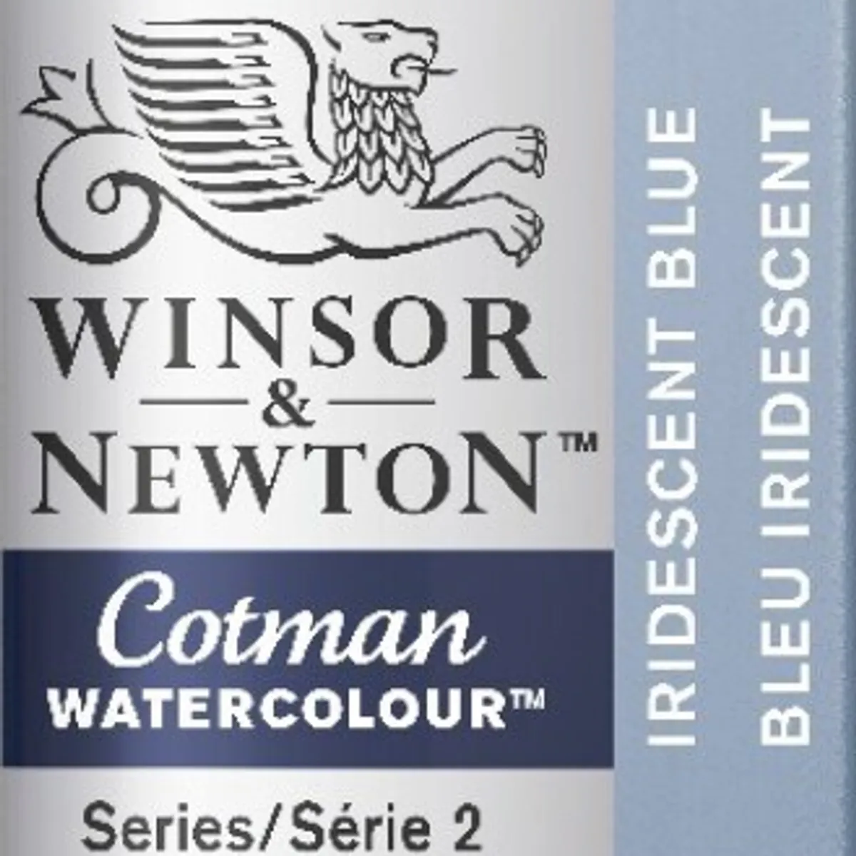 Winsor & Newton - Cotman Watercolour - 1/2 Pan - Iriserende Blå