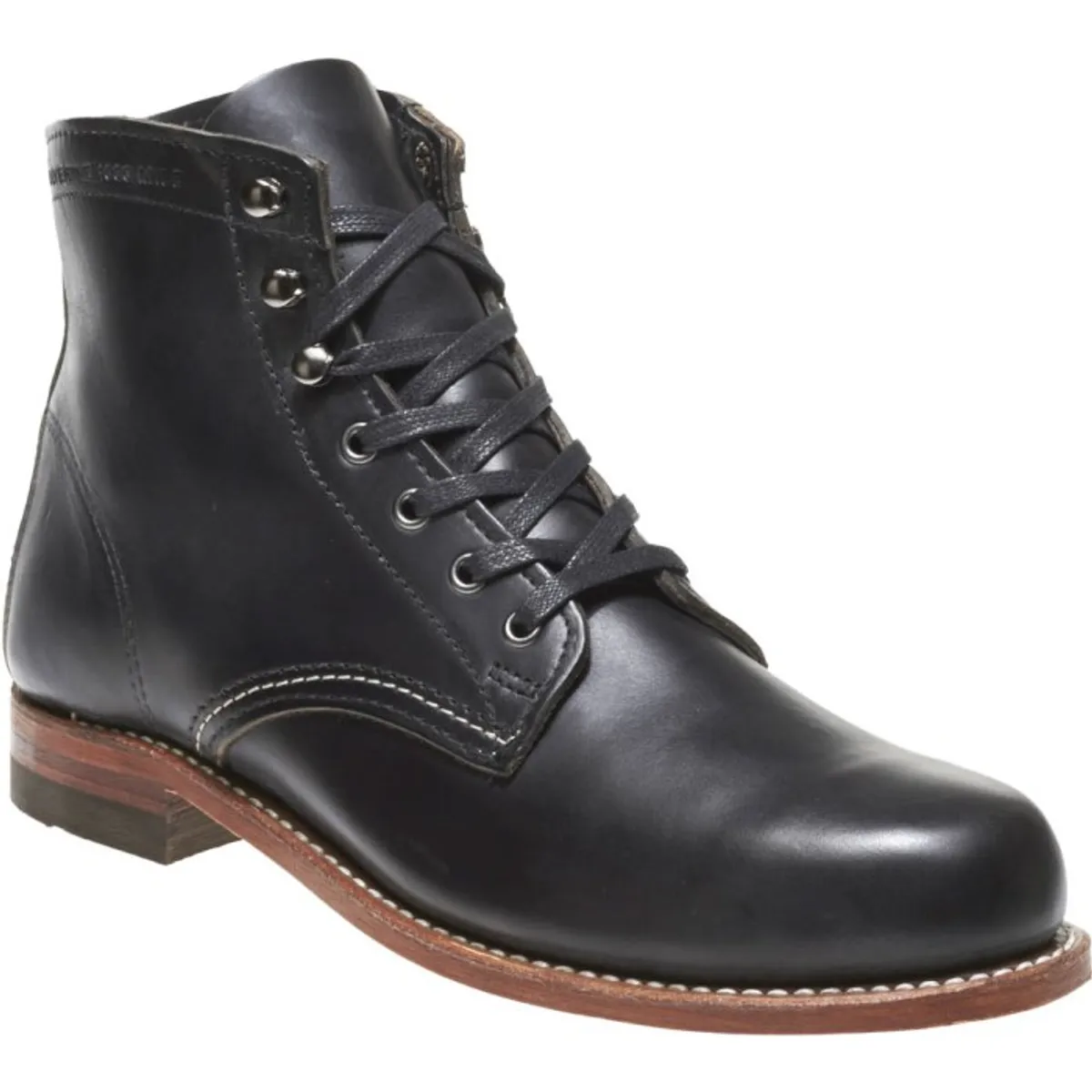 Wolverine 1000 Mile Boot Black Men Støvler - 42½ EU (9½ US)