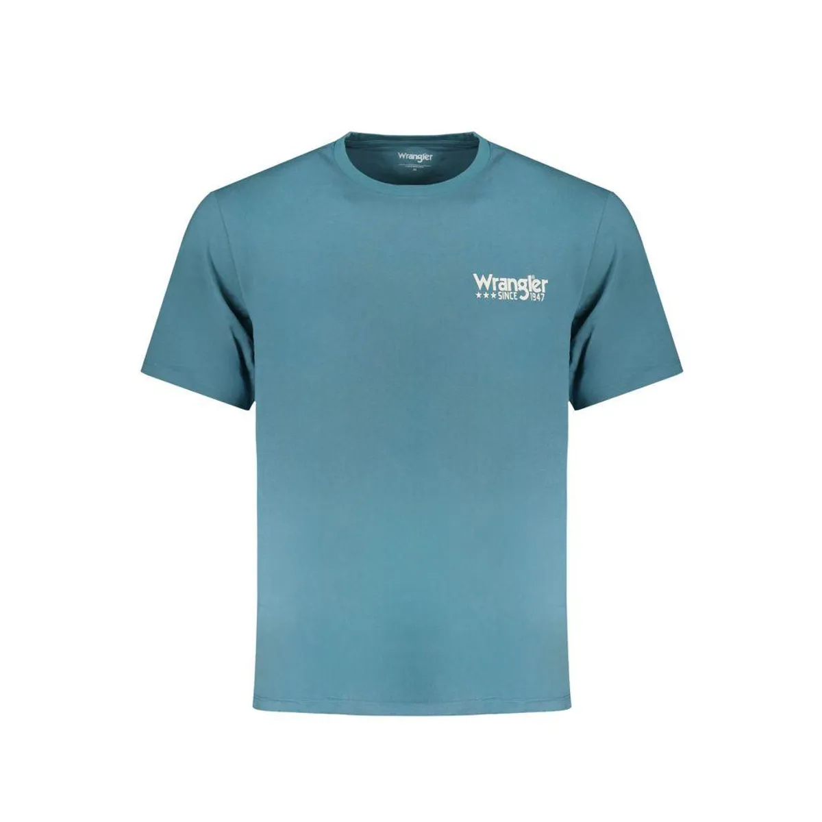 Wrangler Blue Cotton T-Shirt