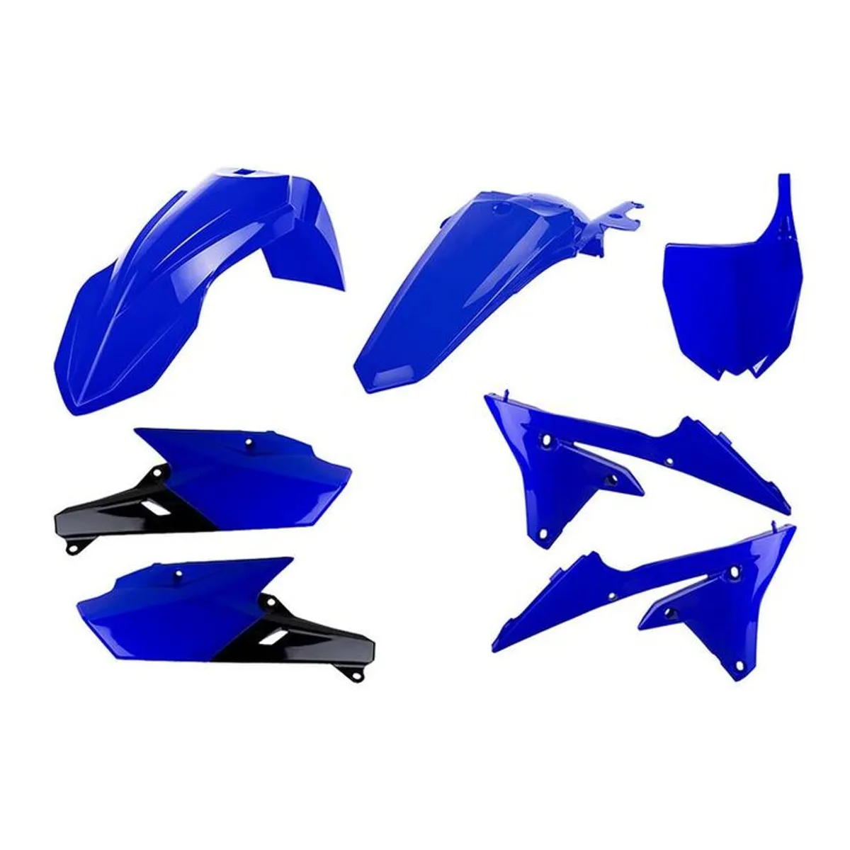 YAMAHA YZ 85 2022-> Plastic kit Blå POLISPORT