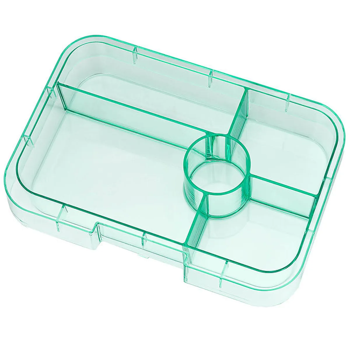 Yumbox Indsatsbakke m. 5 Rum - Tapas - Clear Agua