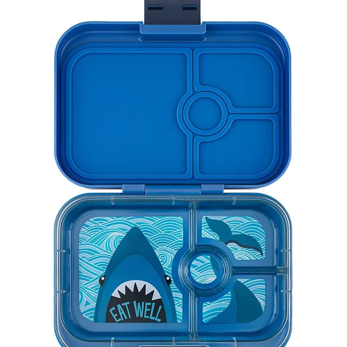 Yumbox Madkasse m. 4 Rum - Bento Panino - Monte Carlo Blue - Sha