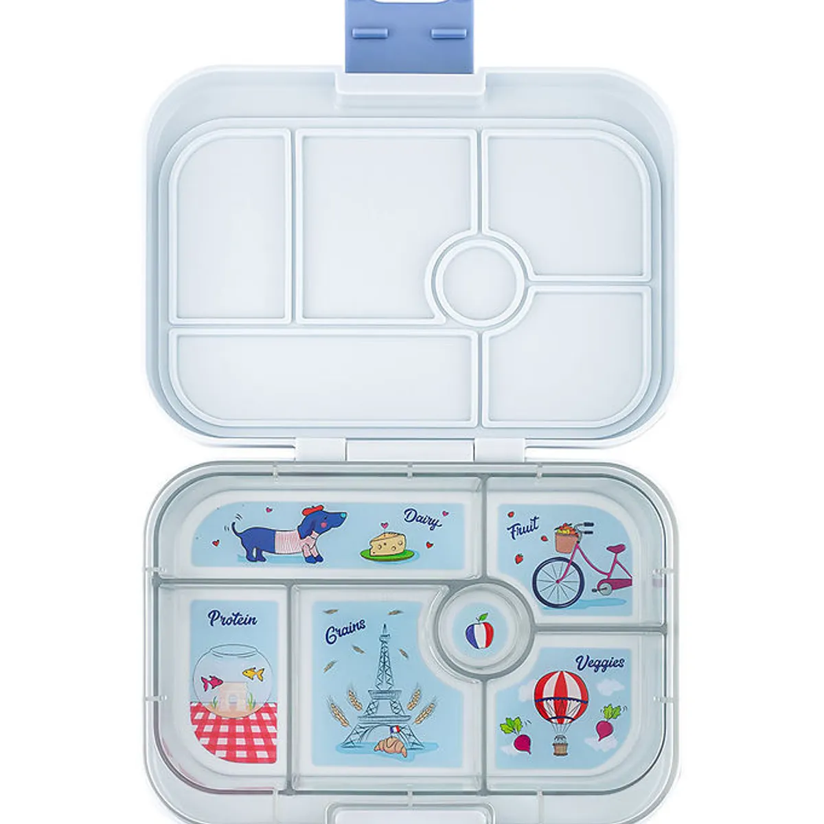 Yumbox Madkasse m. 6 Rum - Bento Original - Hazy Gray