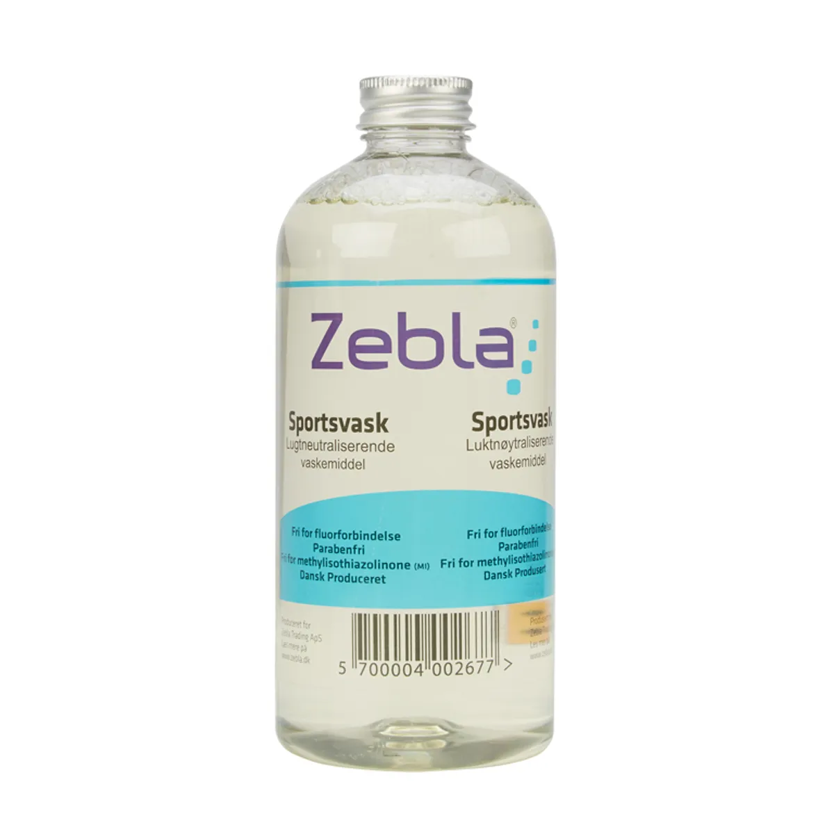 Zebla Sportsvaskemiddel 500 ml