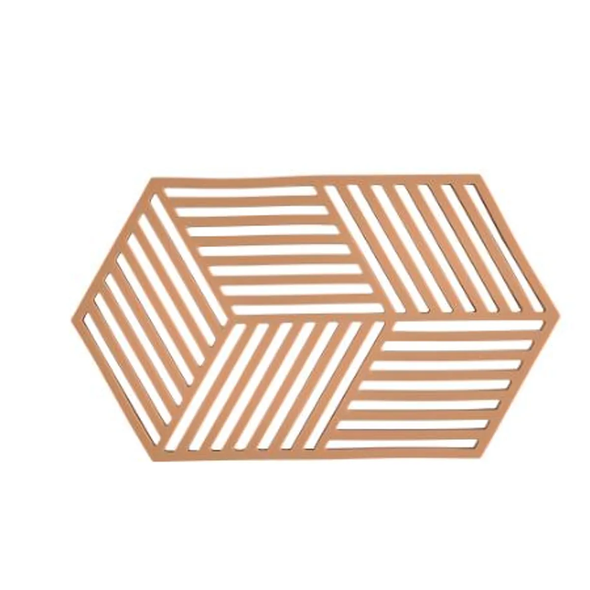 ZONE Denmark - Bordskåner Hexagon Light Terracotta L24