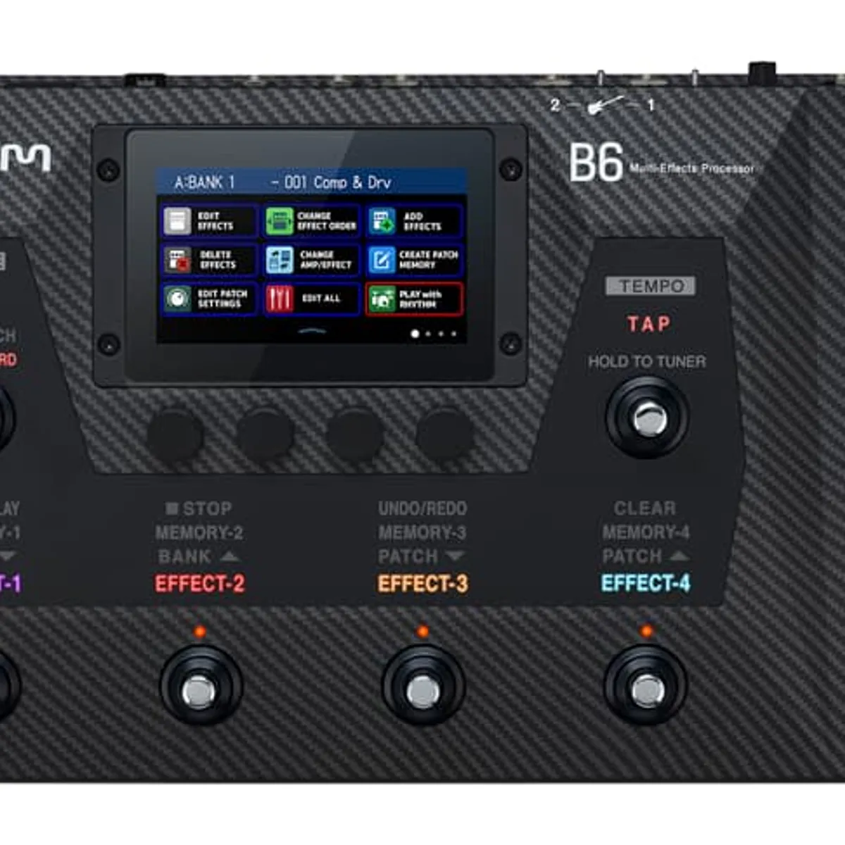 Zoom B6 Bas Multieffekt