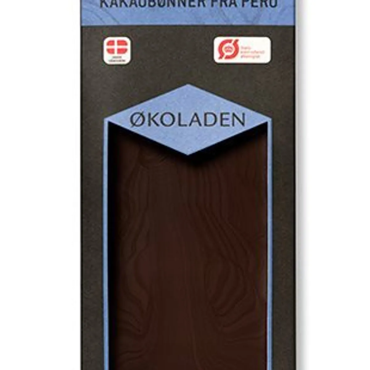 Økoladen Chokolade mørk 70% Ø, 75g.