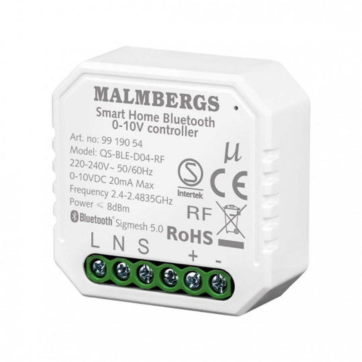 0-10V LYSDÆMPER - Bluetooth + RF-signal (9919054)