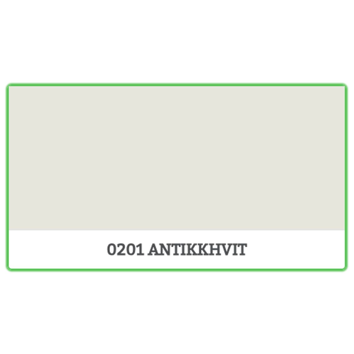 0201 - ANTIKKHVIT - 0.45 L - Maling