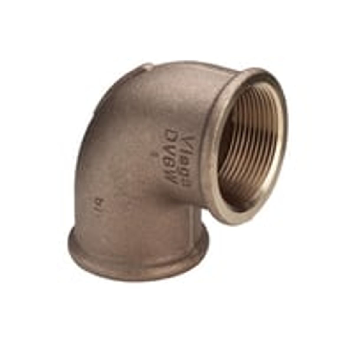 1.1/4" Vinkel 90 muffe/muffe Rdgods Silicium Bronze