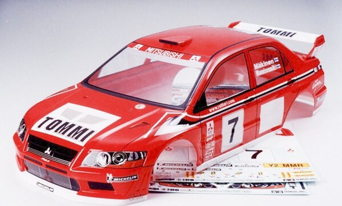 1/10 R/c Mitsubishi Lancer Evo Vii Wrc Body Parts - 50927 - Tamiya