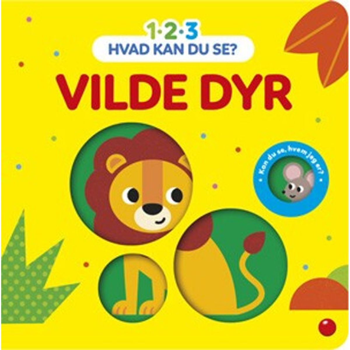 1-2-3 Hvad Kan Du Se? Vilde Dyr - Paul Brown - Bog