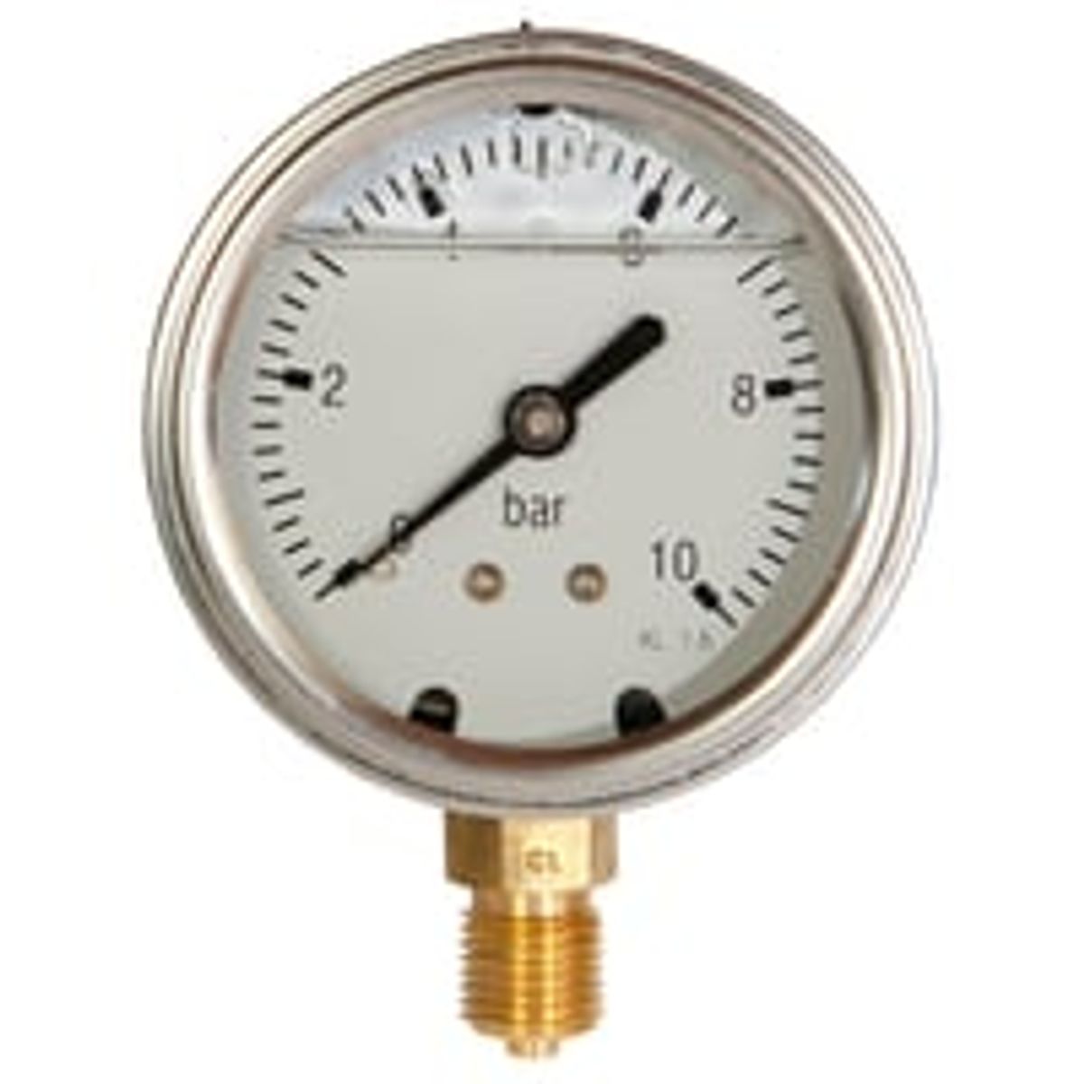 1/4" x 63 mm Manometer 10 bar glycerin