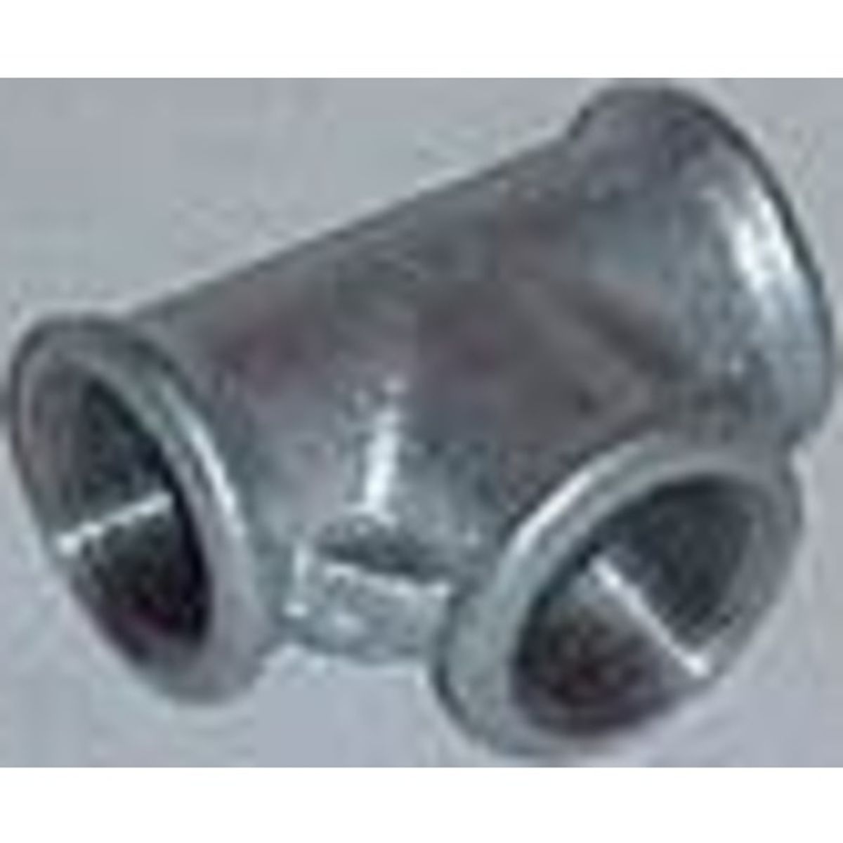 1" x 1/2" x 1/2" Galvaniseret tee