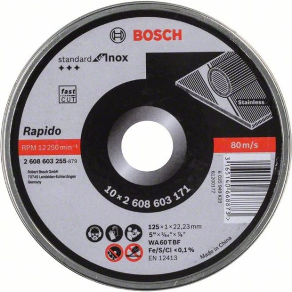 10 stk BOSCH 2608603255