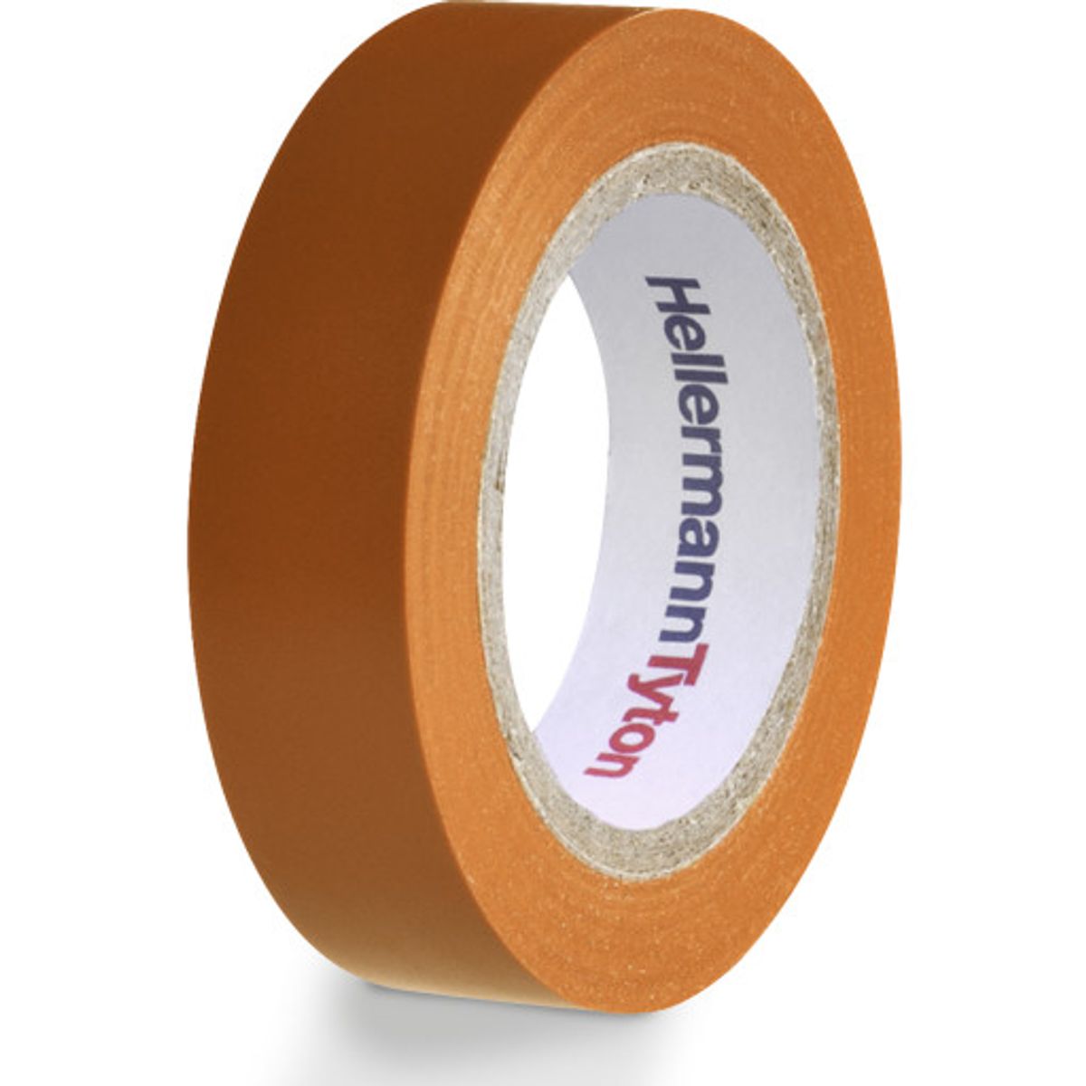 10 stk Hela Vinyltape, PVC isolerbånd 15 mm X 10 m, orange