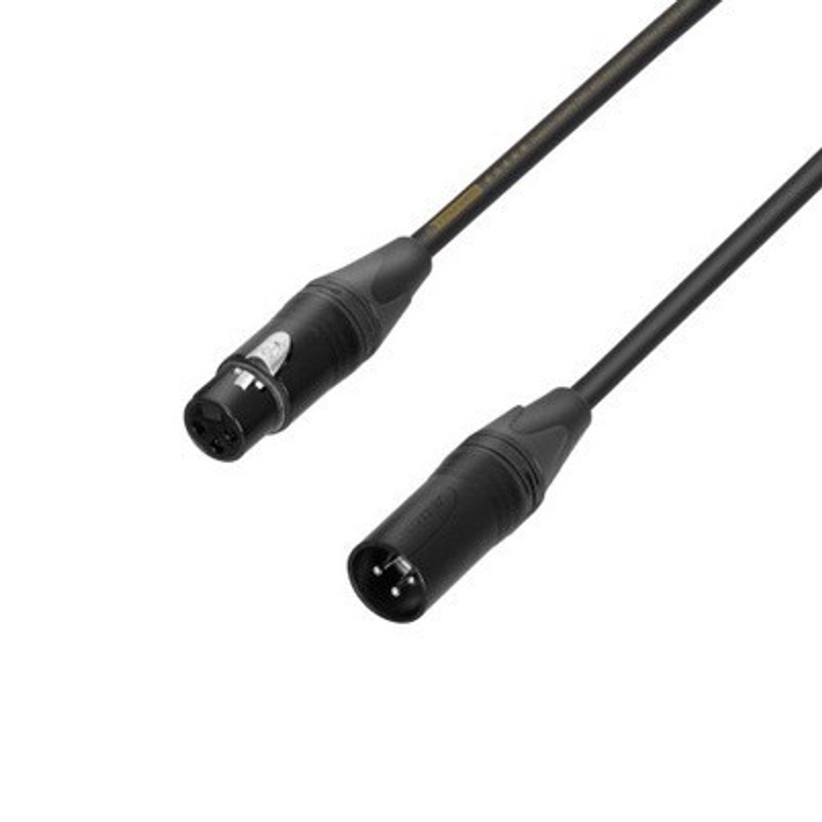 10 stk. Neutrik Pro DMX kabel. 3 pol XLR-XLR. 10 meter