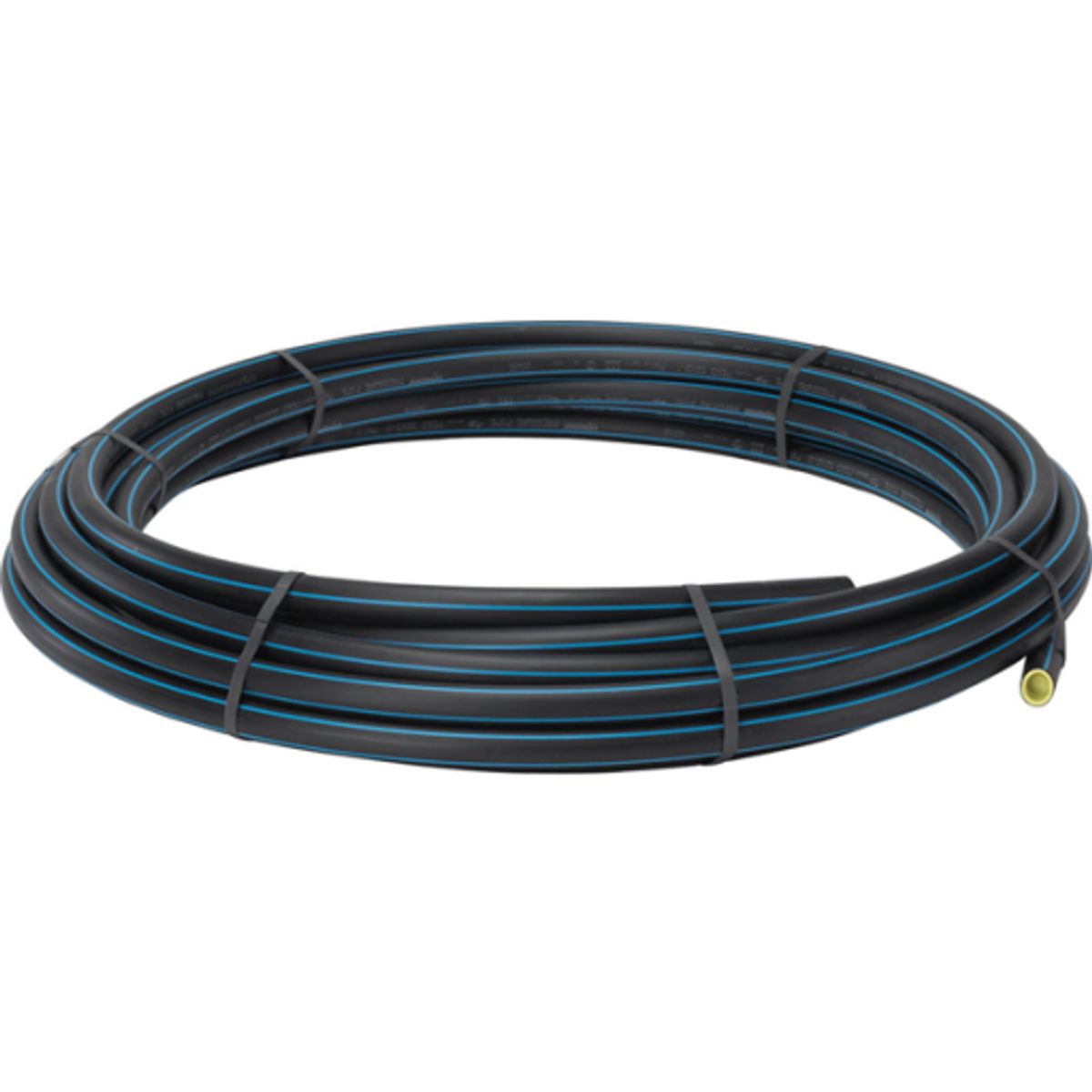 100 meter Uponor 20 mm PE100-RC PN16 SDR11 rør, sort/blå, 100 m