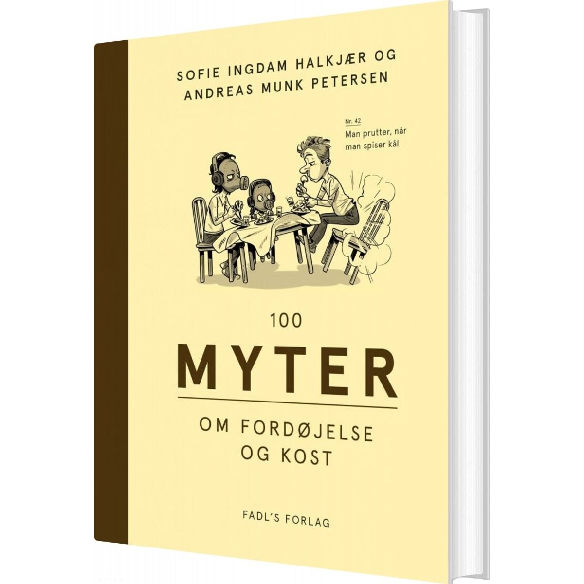 100 Myter Om Fordøjelse Og Kost - Andreas Munk Petersen - Bog