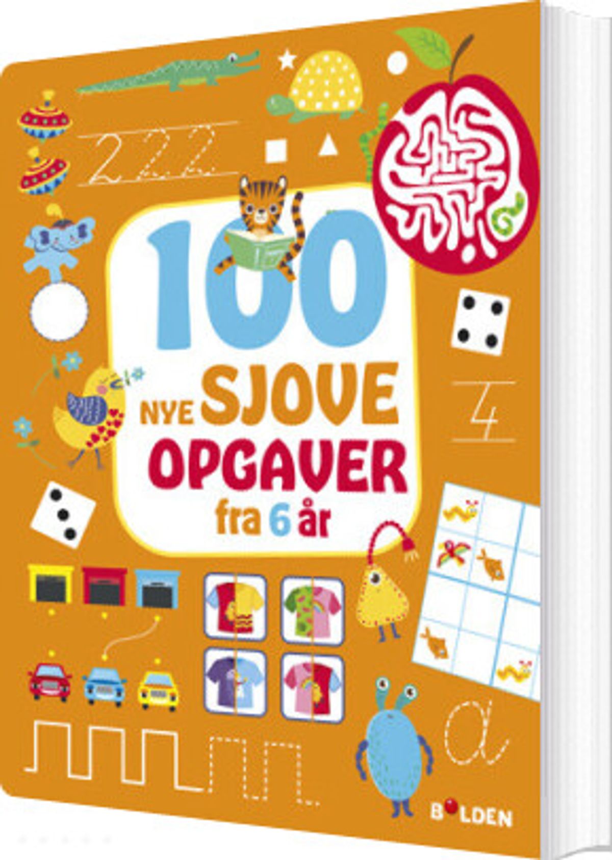 100 Nye Sjove Opgaver - Fra 6 år - Diverse - Bog