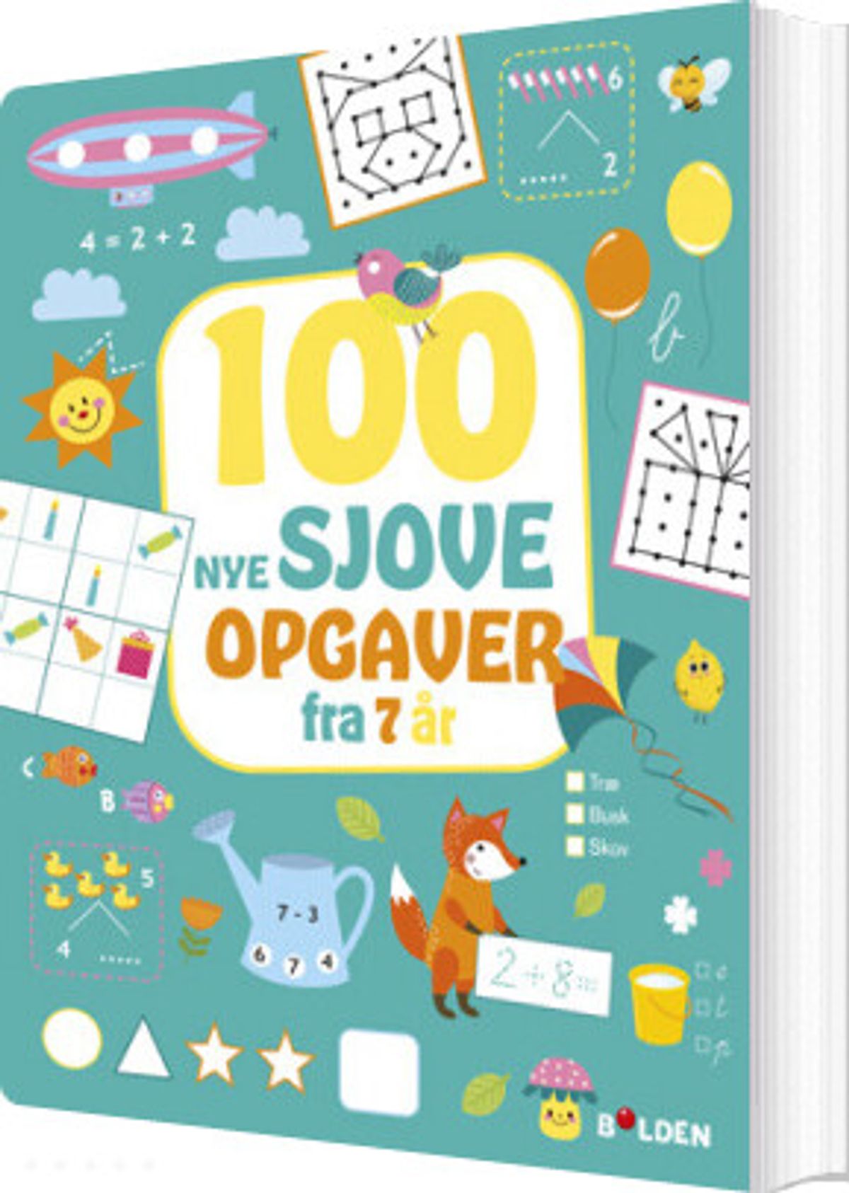 100 Nye Sjove Opgaver - Fra 7 år - Diverse - Bog