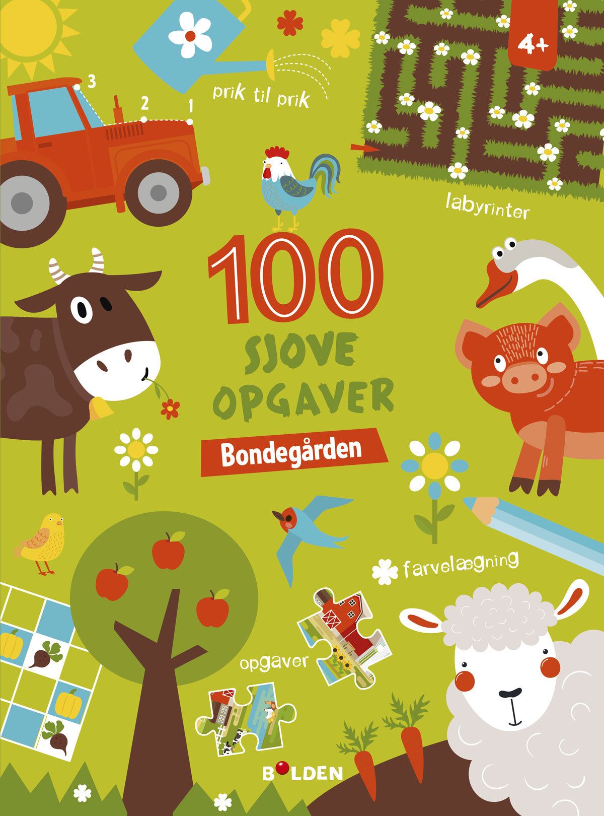 100 sjove opgaver: Bondegården (fra 4 år)